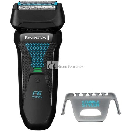 Remington F6 Aqua Férfi Elektromos Borotva 100%-ban Vízálló Kihajtható Részletező és Hosszú Haj Trimmelő 60 Perces Lítium Akkumulátor USB Töltéssel