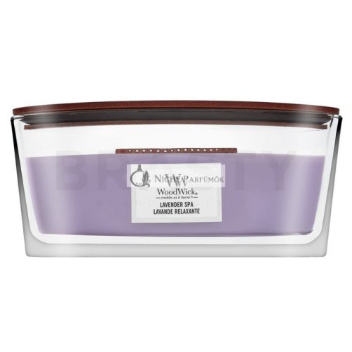 Woodwick Lavender Spa illatos gyertya 453,6 g