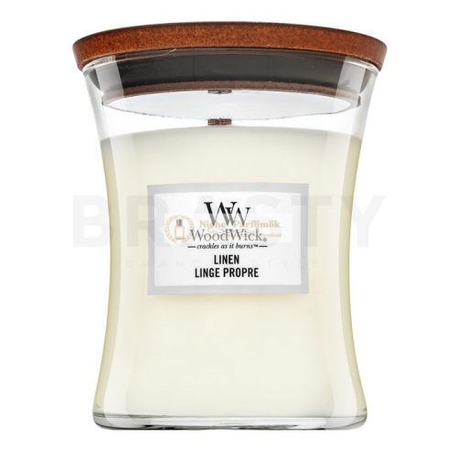 Woodwick Linen Duftkerze 275 g