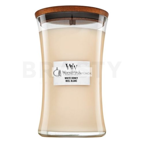 Woodwick White Honey Duftkerze 610 g