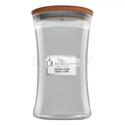 Woodwick Lavender & Cedar illatos gyertya 610 g