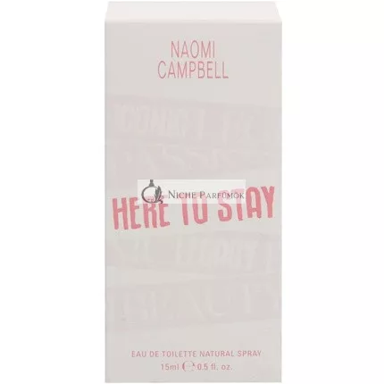 Naomi Campbell Here To Stay Eau de Toilette, 15 ml