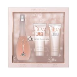   Jennifer Lopez Glow Ajándékcsomag - Eau De Toilette 100ml, Shower Gel 75ml, Testápoló 75ml
