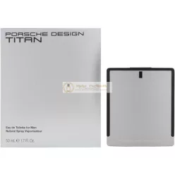 Porsche Design Titan Eau de Toilette Spray für Herren 50ml