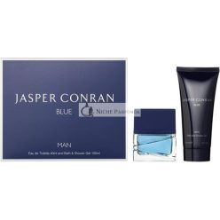   Jasper Conran Blue Man Geschenkset EDT, 40 ml & Duschgel, 100 ml