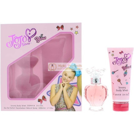 JOJO Siwa Beauty Be You 50ml Eau De Parfum + 100ml Duschgel