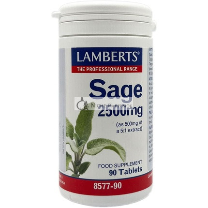 Lamberts Salbei 2500mg 90 Kapseln