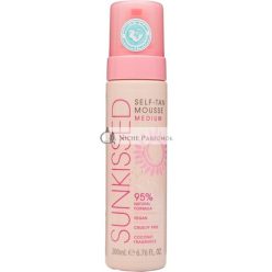 Sunkissed Öntapadó Barnító Hab Közepes 200ml
