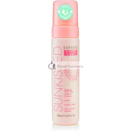 Sunkissed Express 1 Órás Barnító Krém, 200 ml