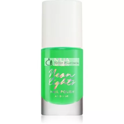 MUA Makeup Academy Neon Lights Körömlakk - Savanyú Lime, 8 ml