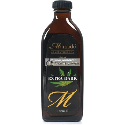 Mamado Schwarzes Rizinusöl Extra Dunkel 150ml