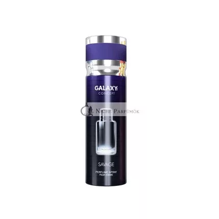 Galaxy Plus Concept Savage Parfüm Spray für Männer 200 ml