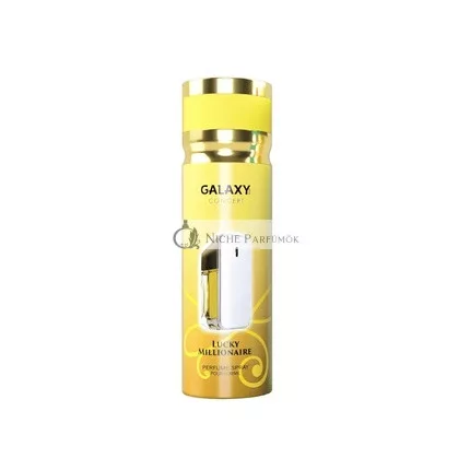 Galaxy Plus Concept Lucky Millionaire Parfüm Spray, 200 ml