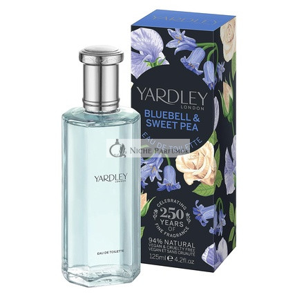 Yardley London Kékharang és Édes Borsó Eau de Toilette, 125ml