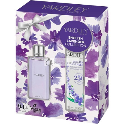 Yardley English Lavender EDT és Testpermet Készlet - Karácsonyi Ajándék Nőknek - Születésnapok