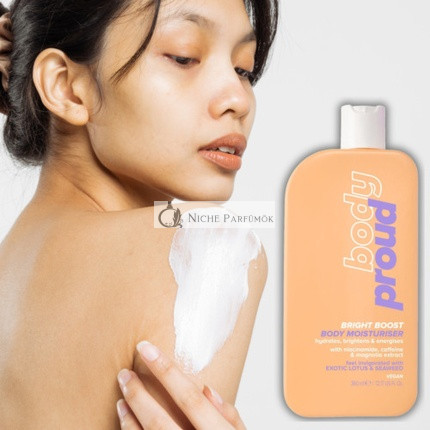 Body Proud Niacinamide Magnólia, Exotikus Lótusz és Tengeri Alga Testápoló 350ml