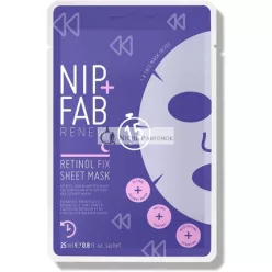   Nip + Fab Retinol Fix Gesichtsmaske mit Kokoswasser und Edelweißblütenextrakt 24ml