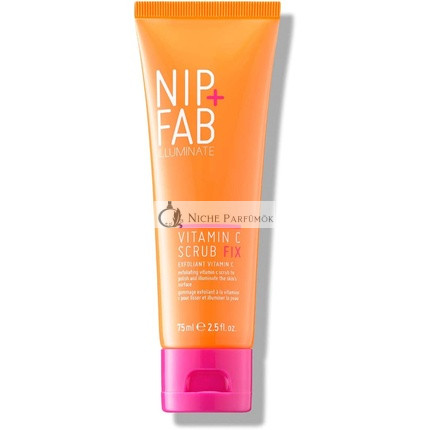 Nip + Fab Vitamin C Fix Arctisztító Radír Kókuszolajjal és Kávészemmel, 75ml