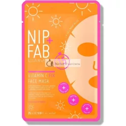   Nip + Fab Vitamin C Fix Gesichtsmaske mit Kokoswasser und Zitrusfrüchtextrakt, 24ml