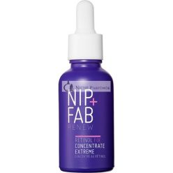   Nip+Fab Retinol Fix Koncentrátum Extrém 10% Időzített Kiadással, Bakuchiol, Peptidek és Hidratáló Komplexum, 30ml