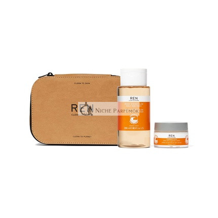 REN Clean Skincare All Is Bright Set, 250/50ml