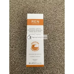   REN Clean Skincare Glycol Lactic Radiance Renewal Mask mit AHA, 50ml