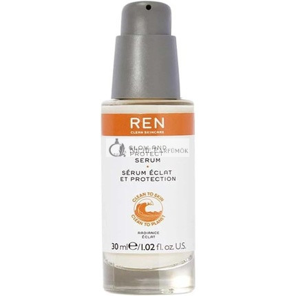 REN Reine Hautpflege Glow und Protect Serum, 30ml