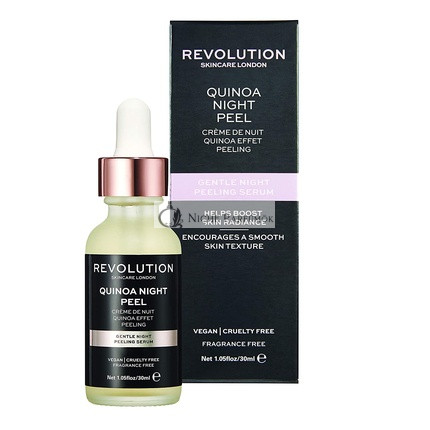 Revolution Skincare Gyengéd Quinoa Éjszakai Hámlasztó Szérum