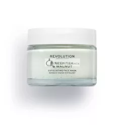   Revolution Skincare Grüner Tee & Walnuss Peeling-Gesichtmaske, 50ml