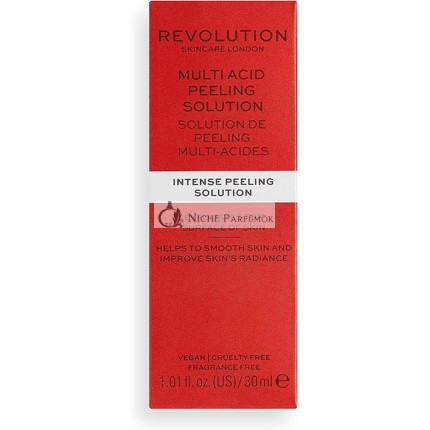 Revolution Skincare London Multi Acid Hámlasztó Oldat, 30ml