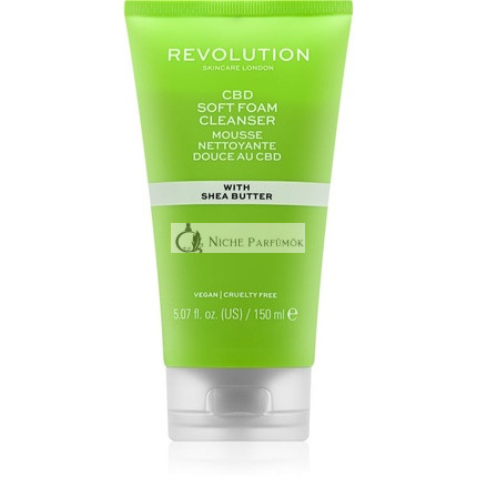 Revolution Skincare CBD Sanfte Reinigungscreme, 150 ml