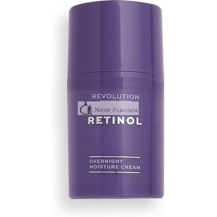 Revolution Skincare London Retinol Nachtcreme - Reduziert feine Linien, Duftfrei, Vegan, 50ml