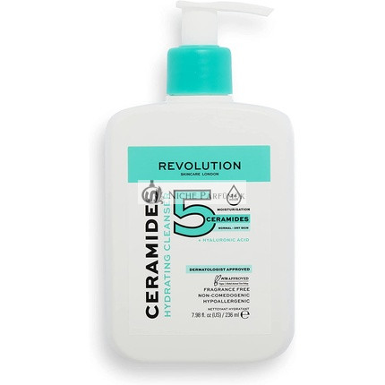 Revolution Skincare London Ceramide Feuchtigkeitsspendender Reiniger, 236ml