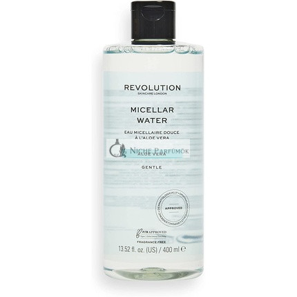Revolution Skincare London Aloe Vera Sanfte Mizellenwasser Make-up Entferner, 400ml