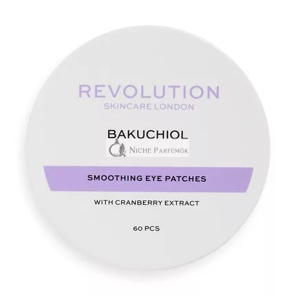 Revolution Skincare Perlenlila Bakuchiol Glättende Augenmasken 60 Stück