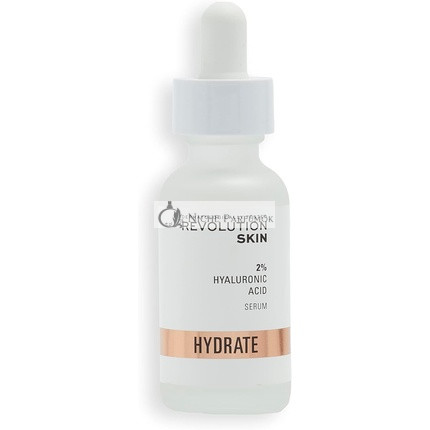 Revolution Beauty London Skincare Hyaluronsäure Serum 2% Lösung, Duftfrei, 30ml