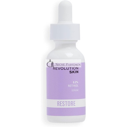 Revolution Skincare London 0.2% Retinol Gesichtsserum Leicht Reduziert feine Linien und Falten, 30ml