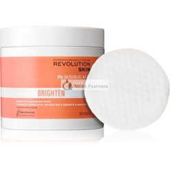   Revolution Skincare Brighten 3% Glykolikus Sav Tisztító Párnák - 60 párna