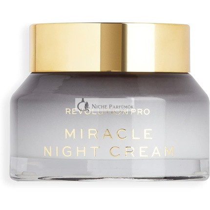 Revolution Pro Miracle Night Cream Glattere, Vollere, Jüngere Haut, 50ml