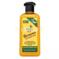   Xpel Hair Care Banana Shampoo Pflegeshampoo für Feinheit und Glanz des Haars 400 ml