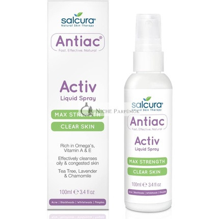 Salcura Natürliche Hauttherapie Antiac Aktive Flüssigkeitsspray 100ml