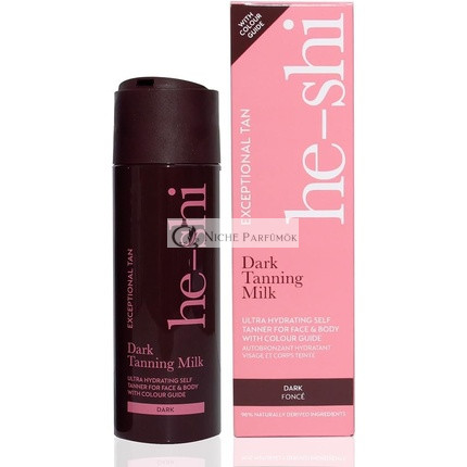 He-Shi Dunkle Bräunungsmilch 200ml - Leichte Selbstbräuner mit Glycerin