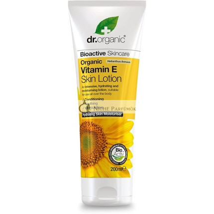 Dr Organic Bio Vitamin E Lotion Natürlich Vegan 200ml