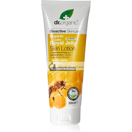 Dr Organic Royal Jelly Feuchtigkeitslotion für Alle Hauttypen, 200ml