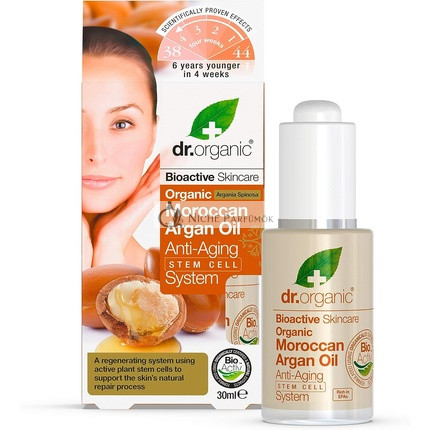 Dr Organic Marokkanisches Arganöl Anti-Aging Stammzellensystem 30ml