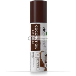   Dr Organic Bio Kókuszolaj Ajkápoló Természetes Vegetáriánus Állatkísérletmentes Parabén és SLS Mentes 5.7ml