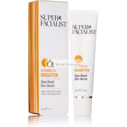   Super Facialist Vitamin C + Brighten Glow Boost Bőrápoló Szérum, 30 ml