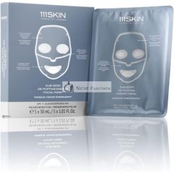   111SKIN Sub-Zero de-Puffing Energizáló Arcmaska, 5 Maszk, 150ml