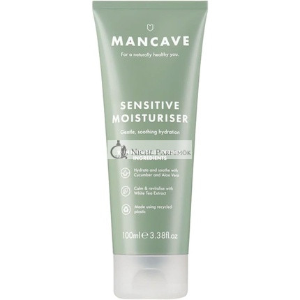 ManCave Érzékeny Bőrápoló Krém Férfiaknak 100ml Aloe Vera és Shea Vajjal