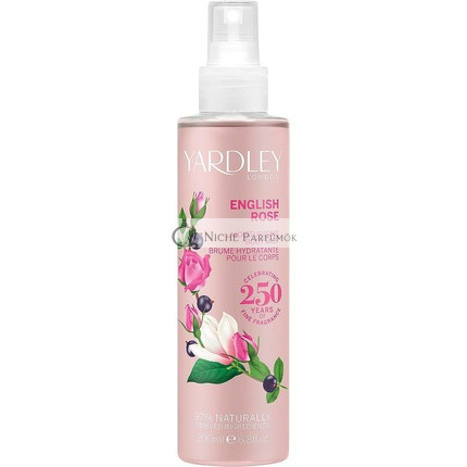 Yardley London English Rose Illatpermet, 200 ml